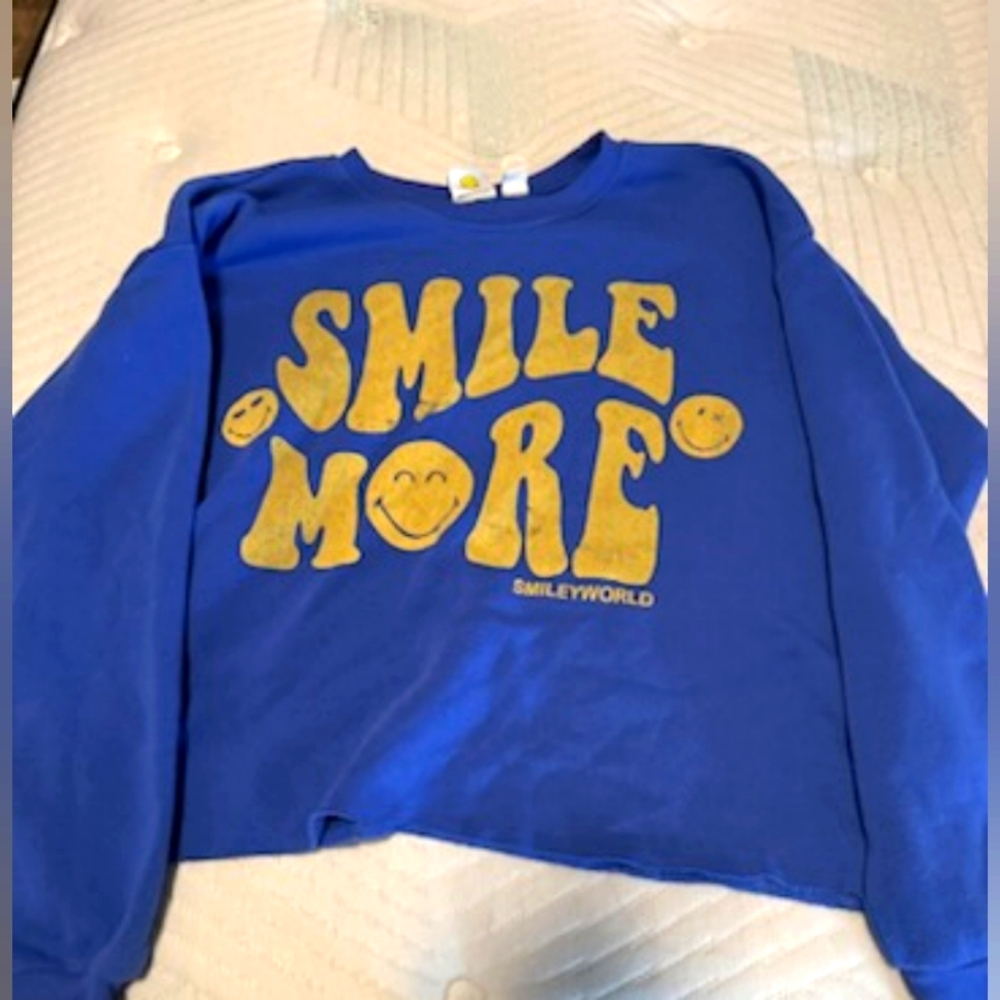 Cropped sweatshirt